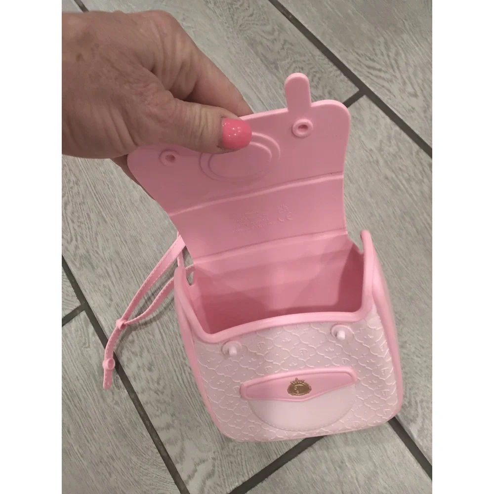Disney Princess Pink Silicone Mini Backpack‎ Jelly Bag 1094NT01 Kids Accessory